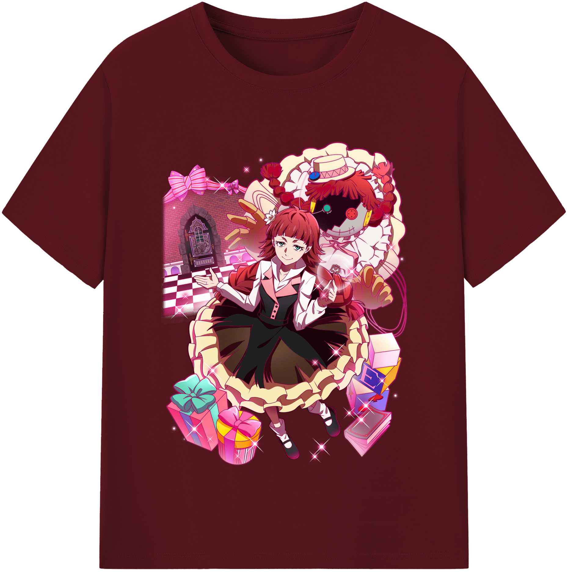 （画像用） 文豪ストレイドッグス Bungo Stray Dogs 綿100％半袖Tシャツ（フロントプリント）